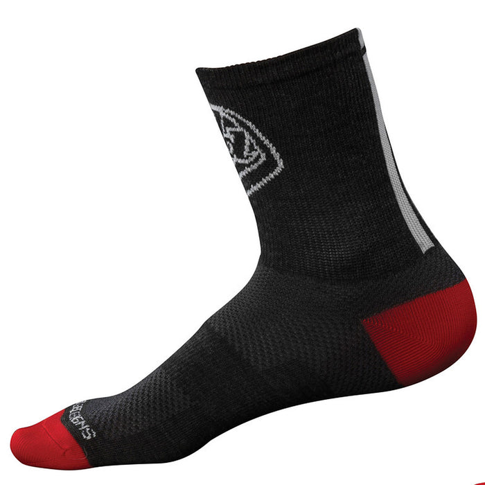 Troy Lee Designs Wool Performance Bike Socks Black/Red