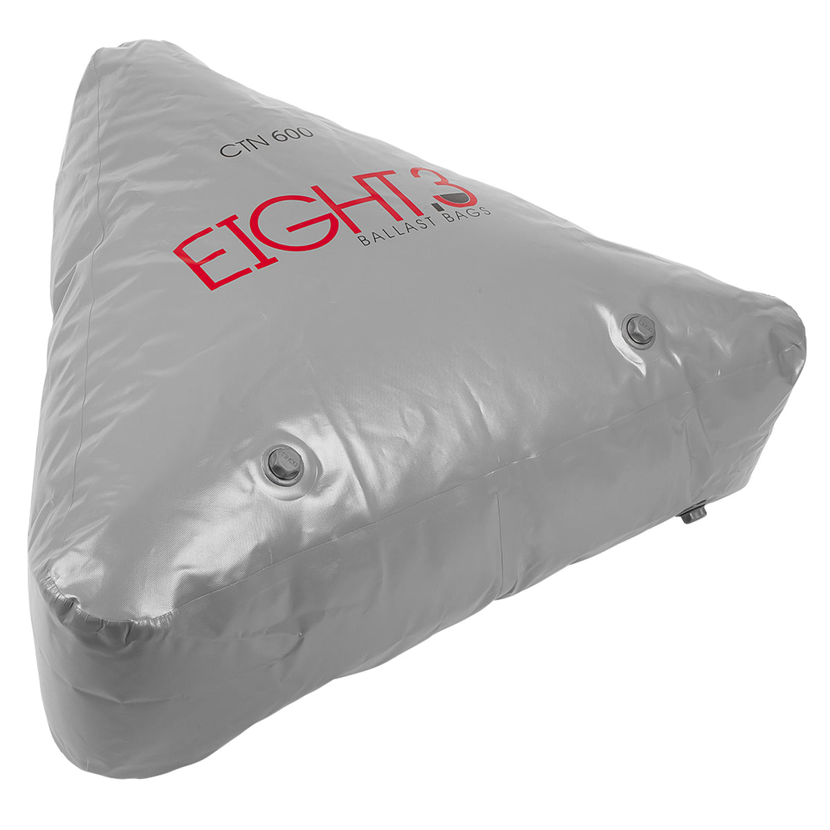 Eight.3 Plug 'n Play Triangle CTN 600 lbs Bow Ballast Bag Silver/Scuderia