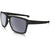 Oakley Sliver XL Sunglasses Matte Black/Grey Polarized Front View