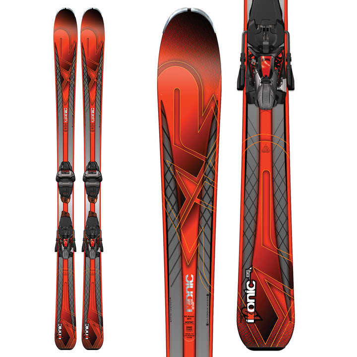 K2 iKonic 85 Ti Skis + MXC 12 Bindings 2017