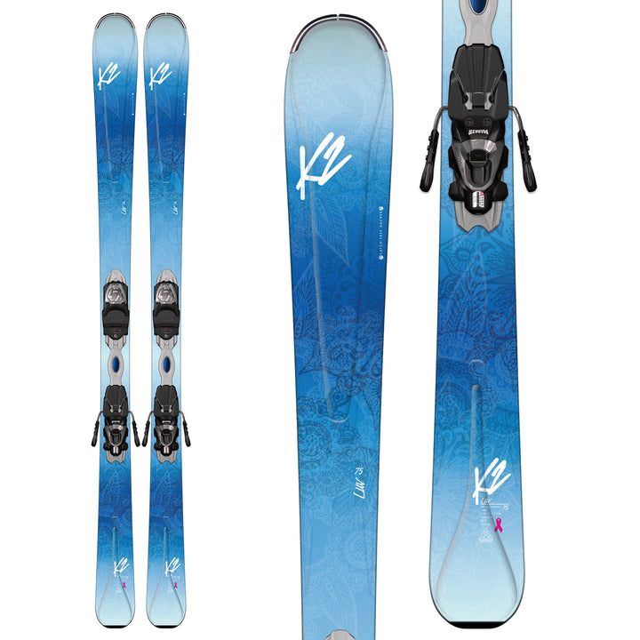 K2 LUV 75 Skis + ER3 10 Bindings - Women's 2017