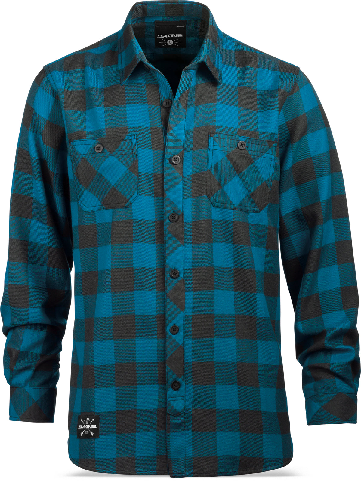 Dakine Underwood Flannel Black Moroccan Check