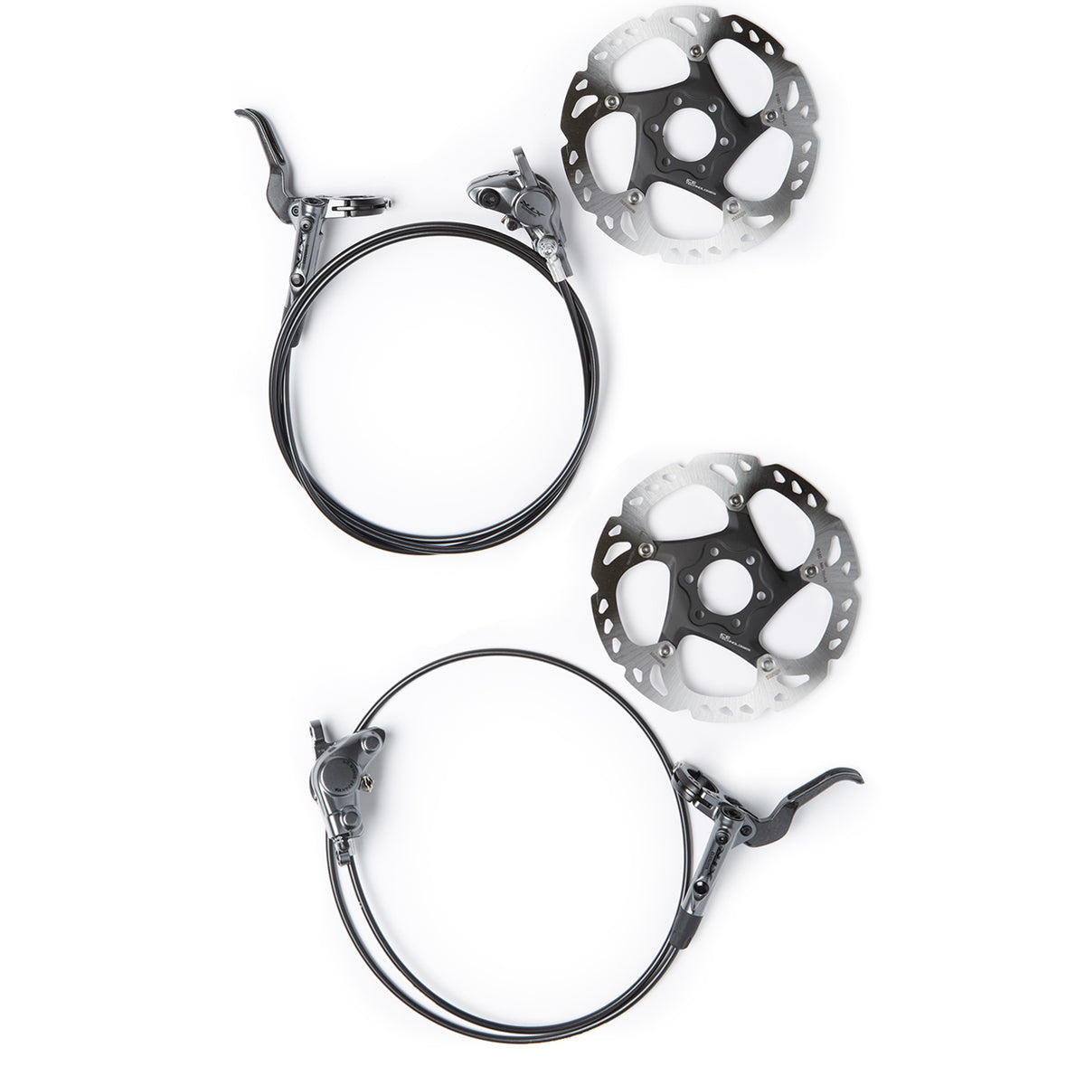 Shimano XTR M9000 Race Disc Brake Set with Rotors
