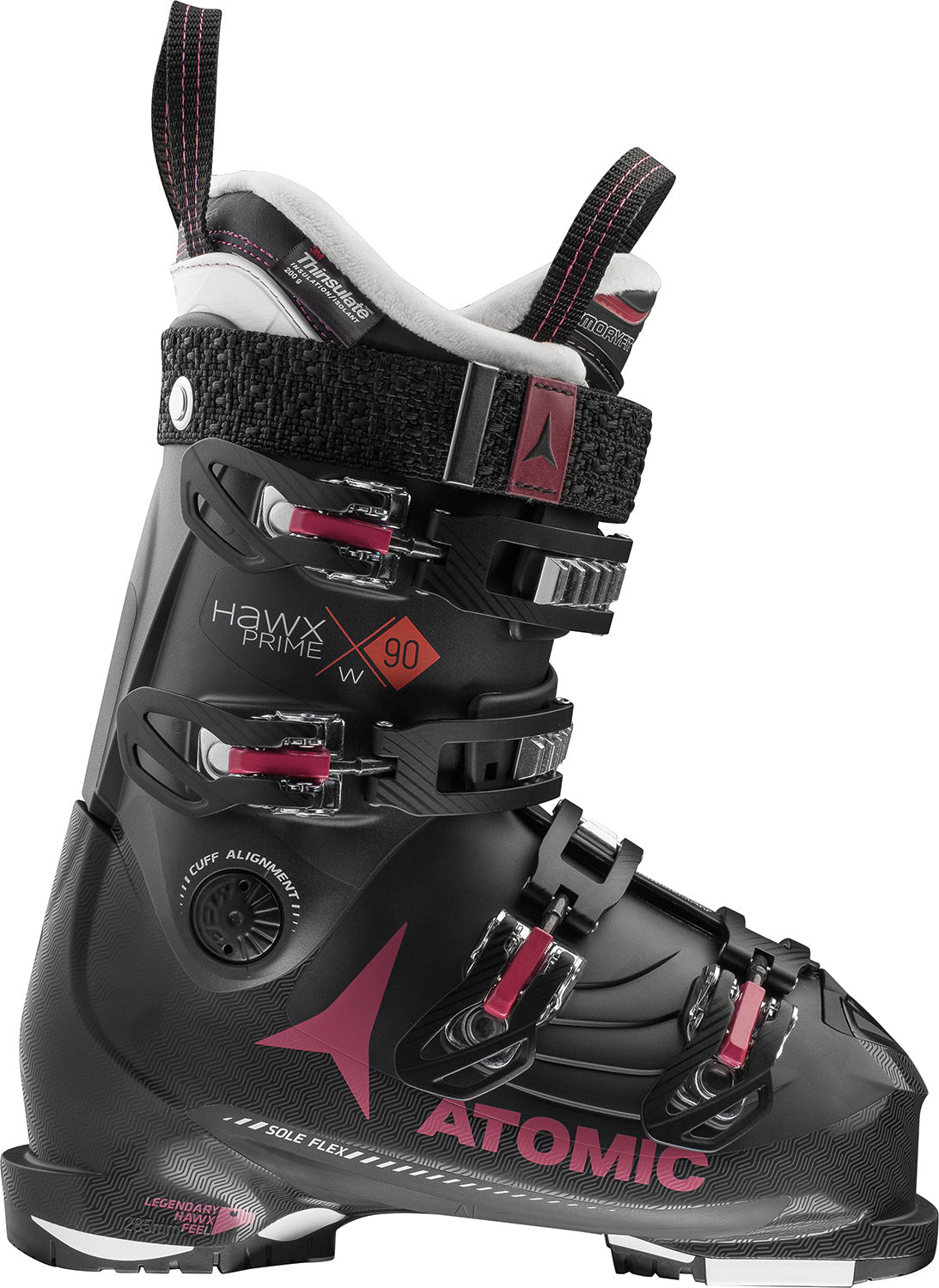 Atomic Hawx Prime 90 W Ski Boots - Women's 2017 Black/Rust