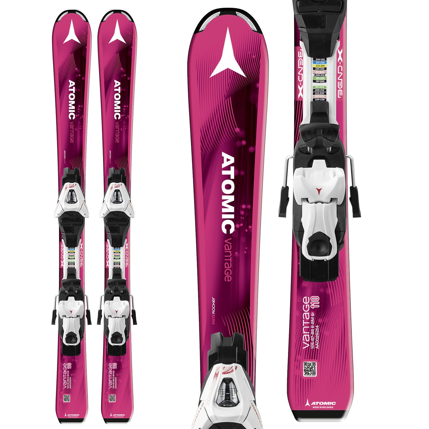 Atomic Vantage Girl II Skis + C 5 Bindings - Little Girls' 2018 – evo