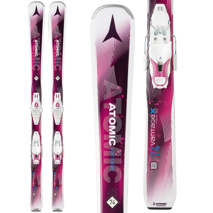 Atomic Vantage X 74 Skis + Lithium 10 Bindings - Women's 2018