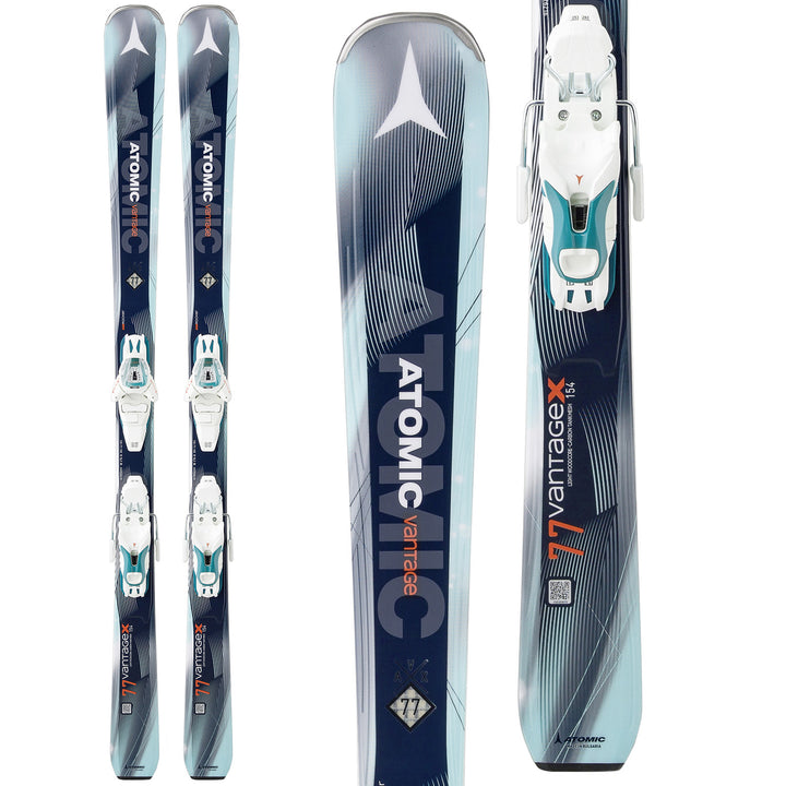 Atomic Vantage X 77 C Skis + Lithium 10 Bindings - Women's 2018