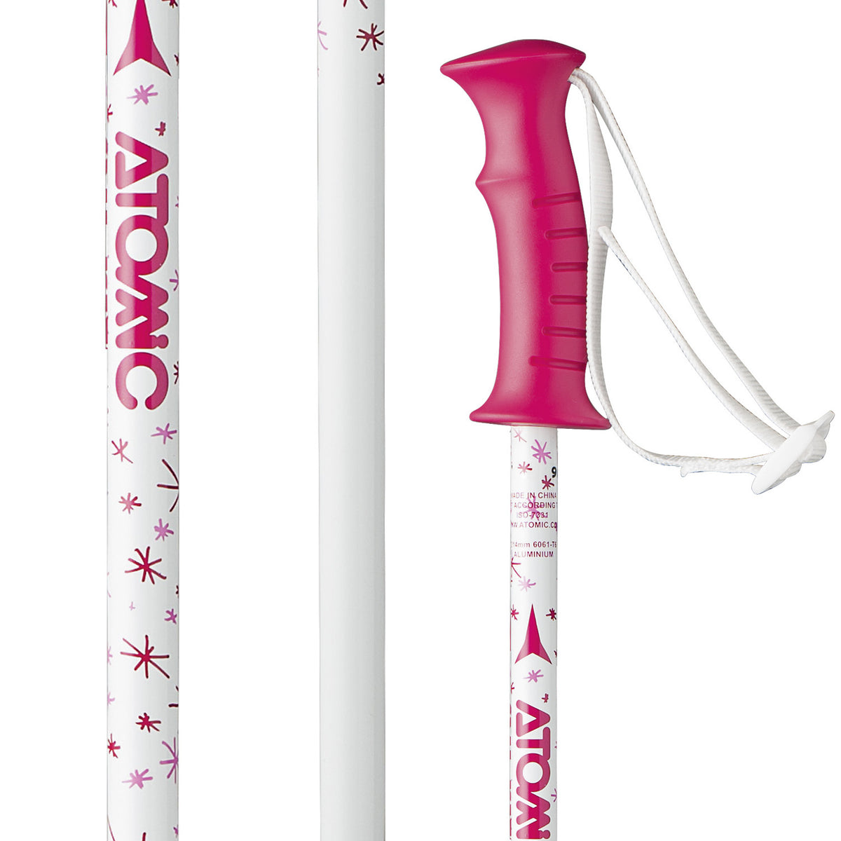 Atomic AMT Ski Poles - Girls' 2017 White