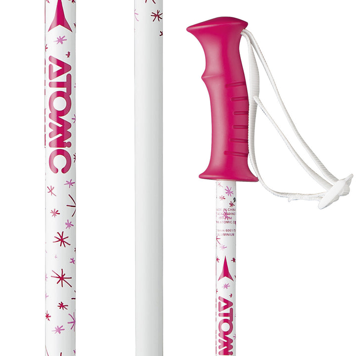 Atomic AMT Ski Poles - Girls' 2017 White