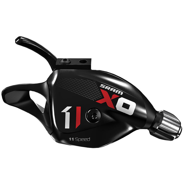 SRAM X01 11-Speed Trigger Shifter Red Side View