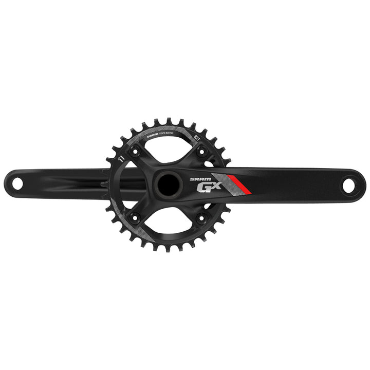 SRAM GX-1000 GXP 11-Speed Crankset Black Side View