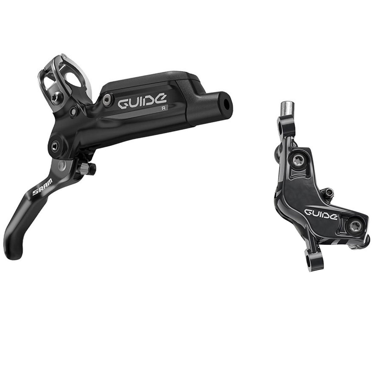 SRAM Guide R Disc Brake Black Front View