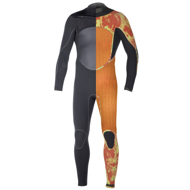 XCEL 4/3 Drylock TDC Wetsuit Black Detail 1 View
