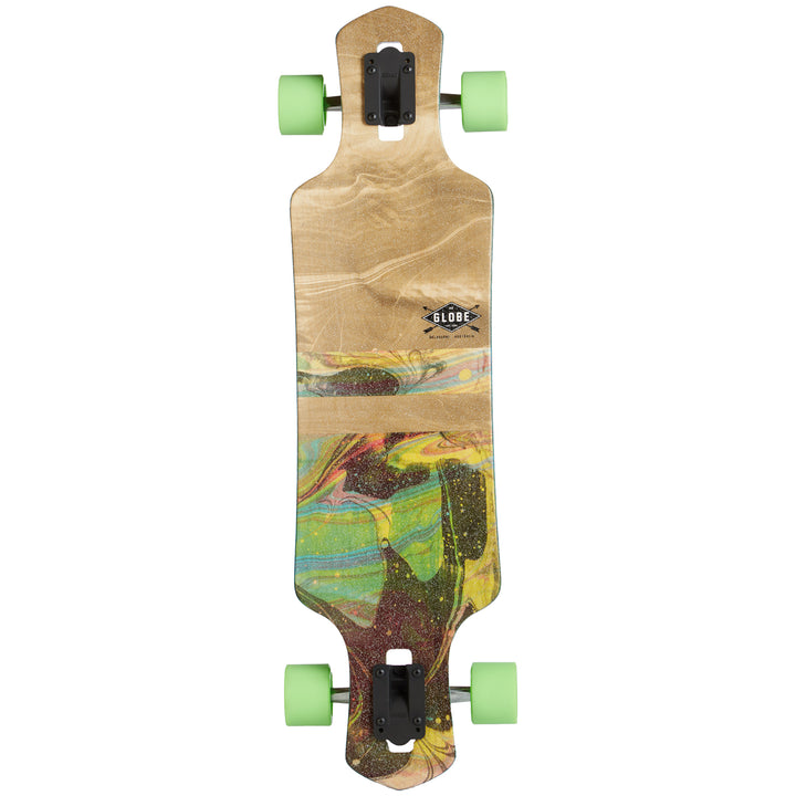 Globe Geminon 35 Longboard Complete Marble