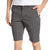 Volcom Frickin Modern Stretch Shorts Charcoal Heather Front View