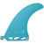 Futures Performance 6.0" Single Fin Teal Front View