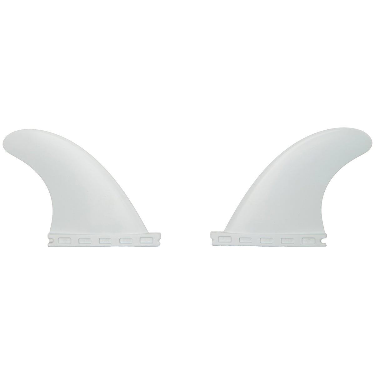 Futures QD2 4.15 Thermotech Quad Rear Fin Pair White Front View