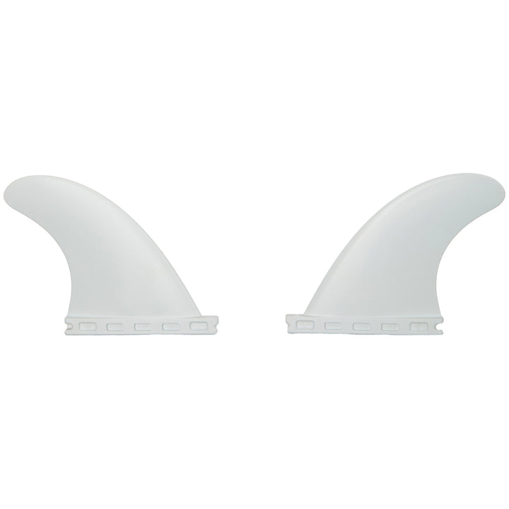 Futures QD2 4.15 Thermotech Quad Rear Fin Pair White Front View