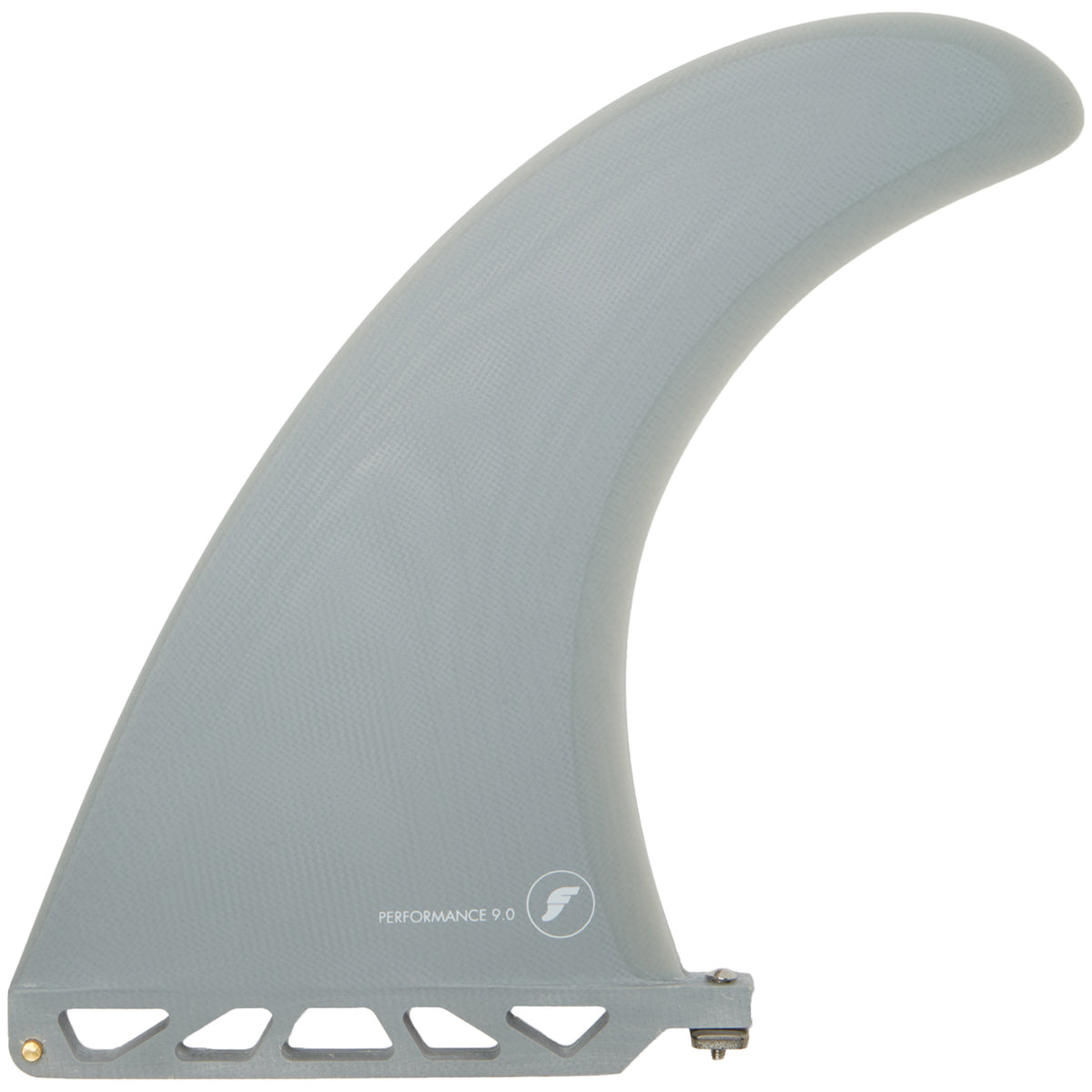 Futures Performance 9.0 Fiberglass Longboard Fin Grey