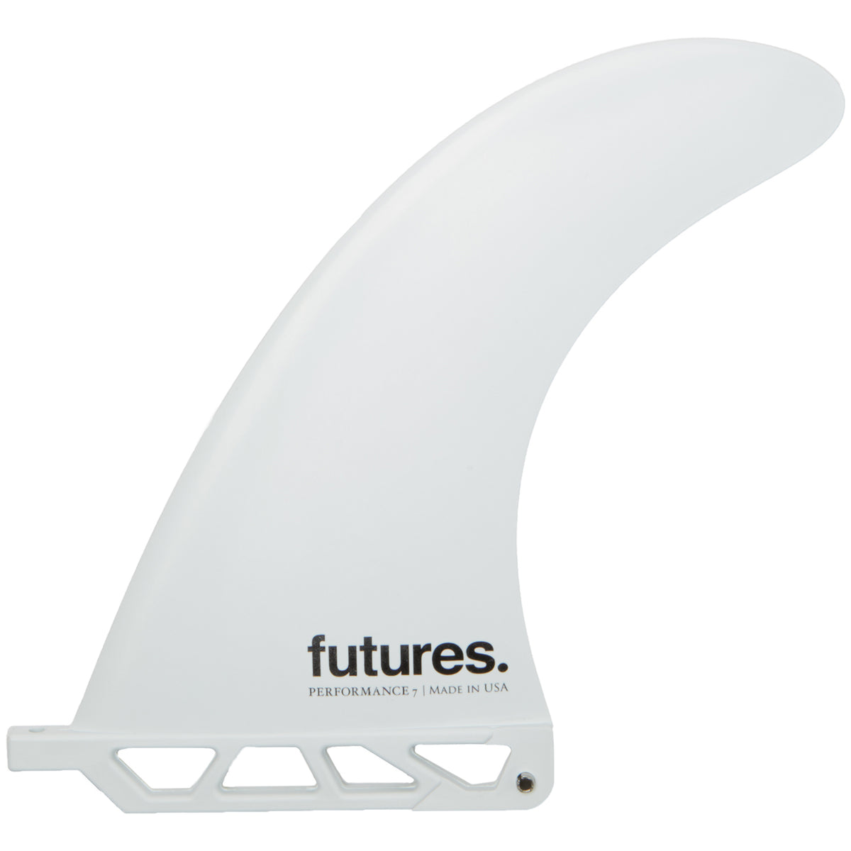Futures Performance 7.0 Thermotech Longboard Fin White