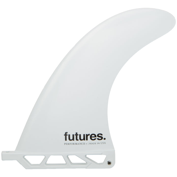 Futures Performance 7.0 Thermotech Longboard Fin White