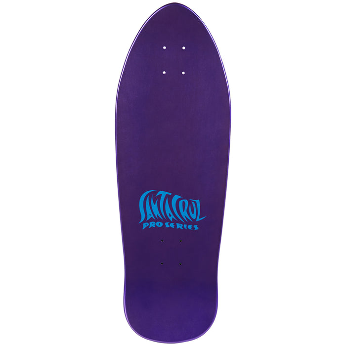 Santa Cruz Jessee Sun God Purple Pearlescent Reissue Skateboard Deck