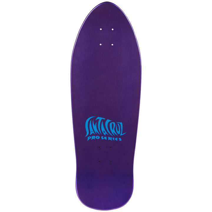 Santa Cruz Jessee Sun God Purple Pearlescent Reissue Skateboard Deck