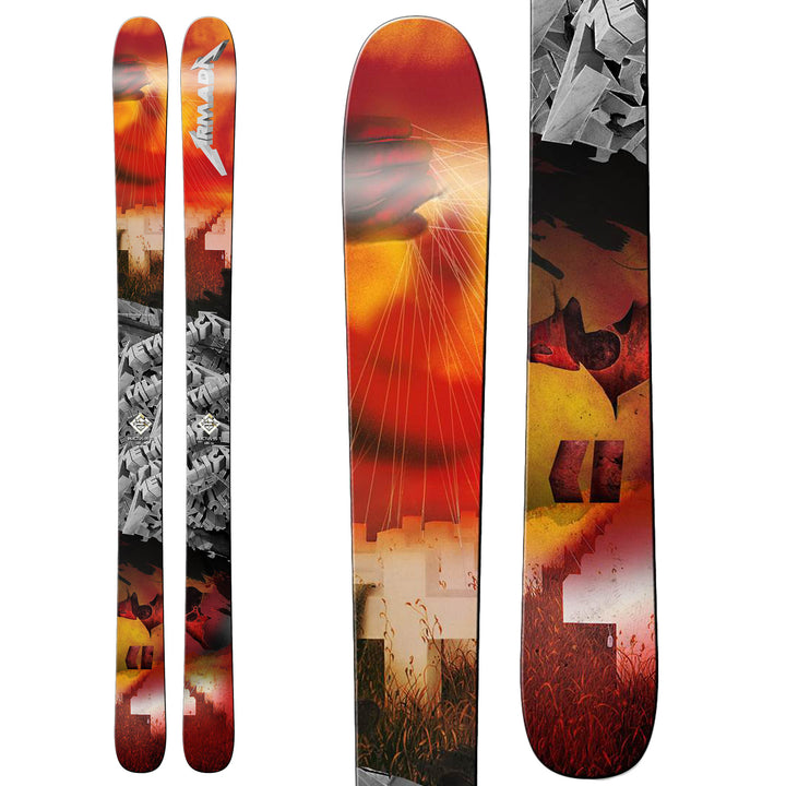 Armada x Metallica Invictus 95ti Skis 2016