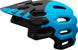 Bell Super 2 Bike Helmet 2016 Matte Black/Blue Aggression