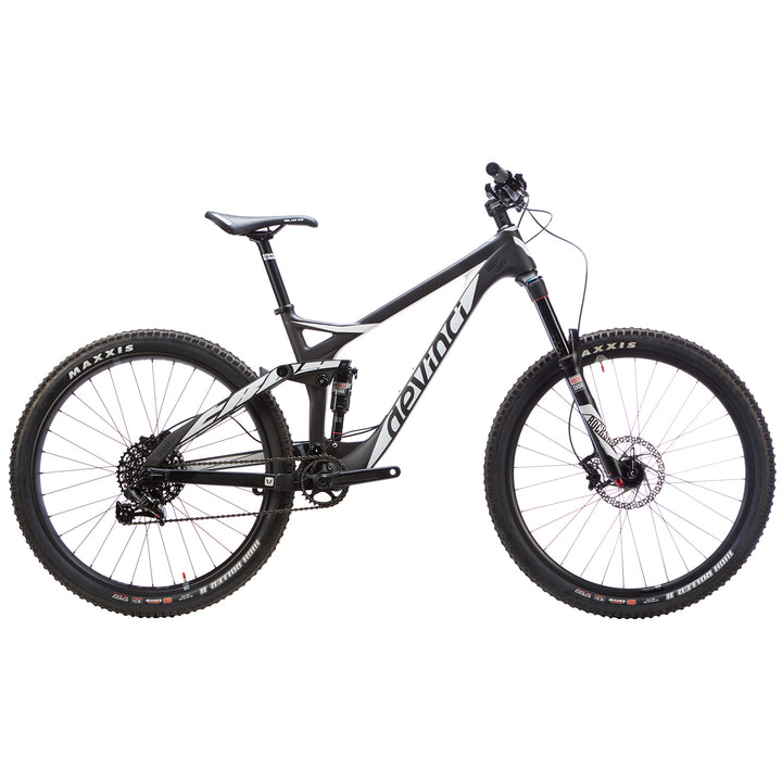 Devinci Troy Carbon RS Complete Mountain Bike - Blem 2016 Carbon/White