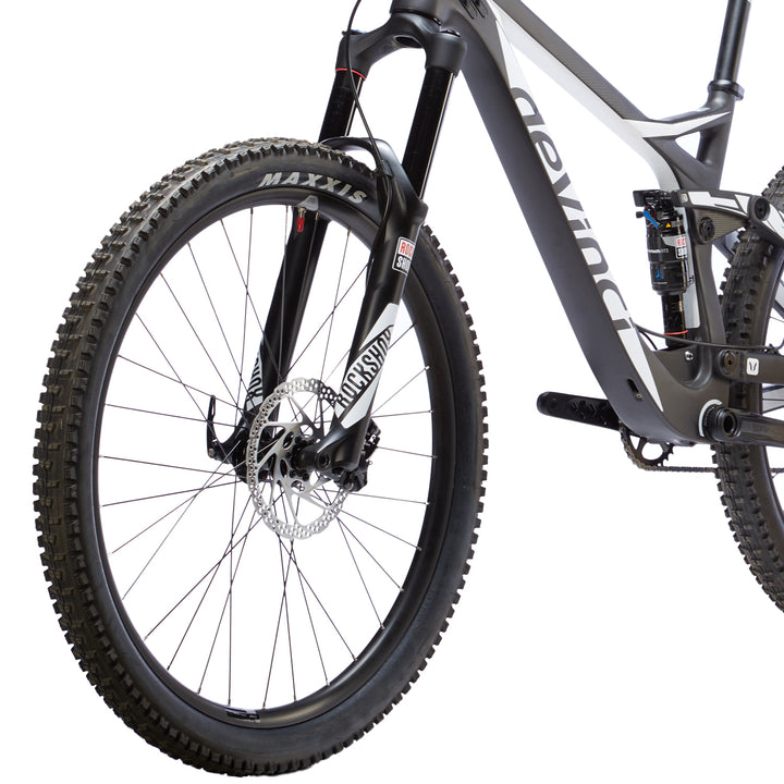 Devinci Troy Carbon RS Complete Mountain Bike - Blem 2016 Carbon/White