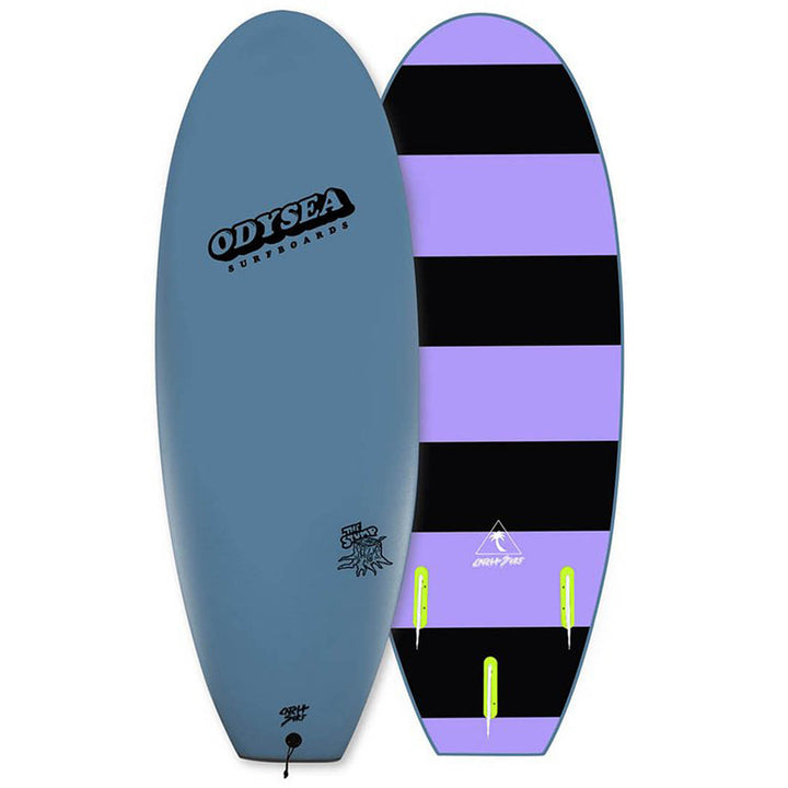 Catch Surf Odysea 5'0" Stump Tri-Fin Surfboard Blue Steel