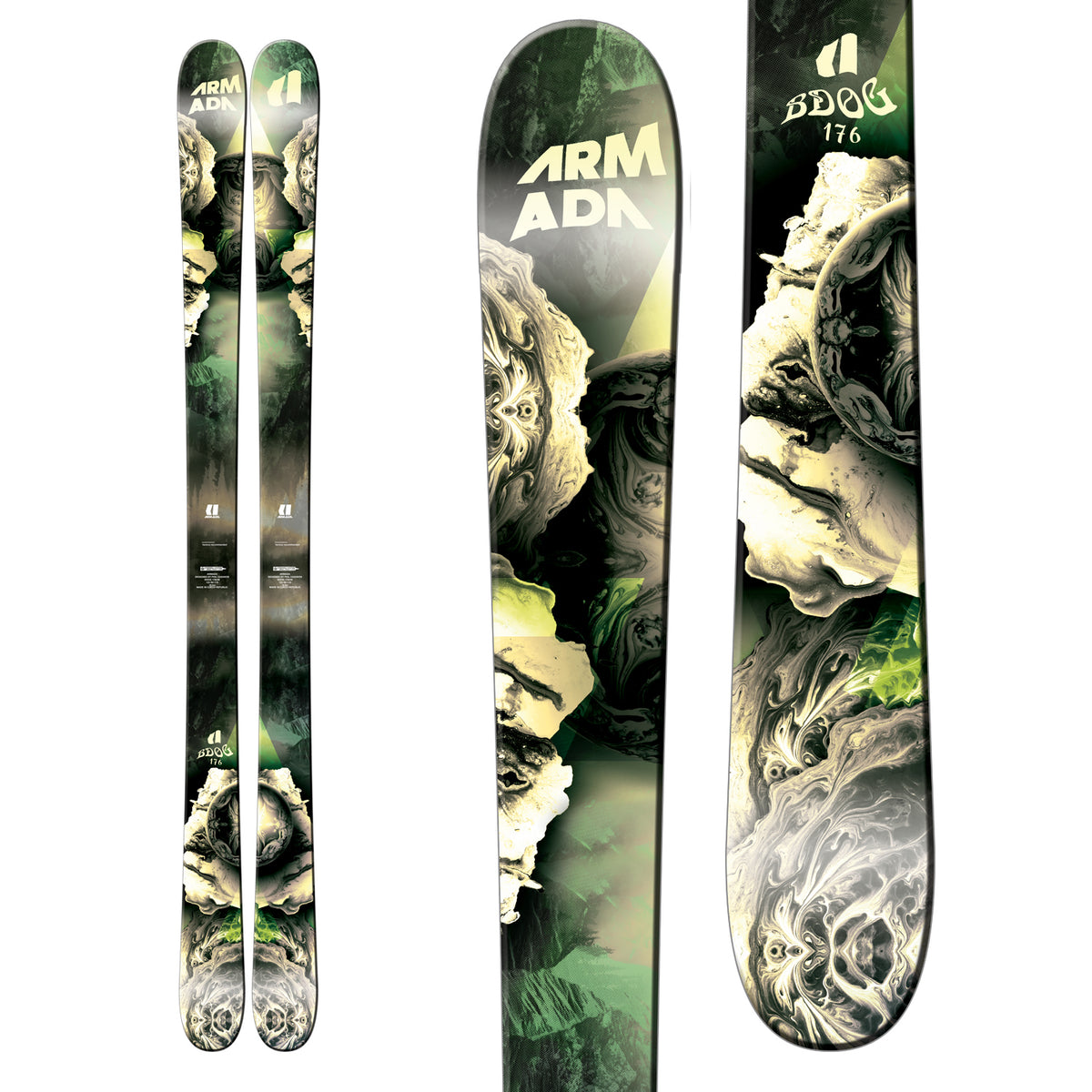 Armada B-Dog Skis 2017 Top View