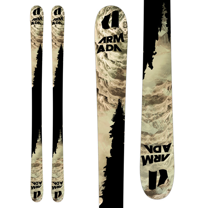 Armada B-Dog Skis 2017 Bottom View