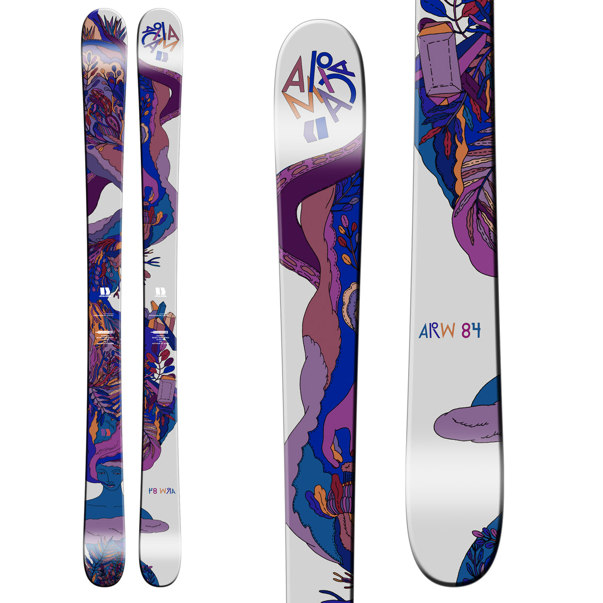 Armada ARw 84 Skis - Girls' 2017 Top View