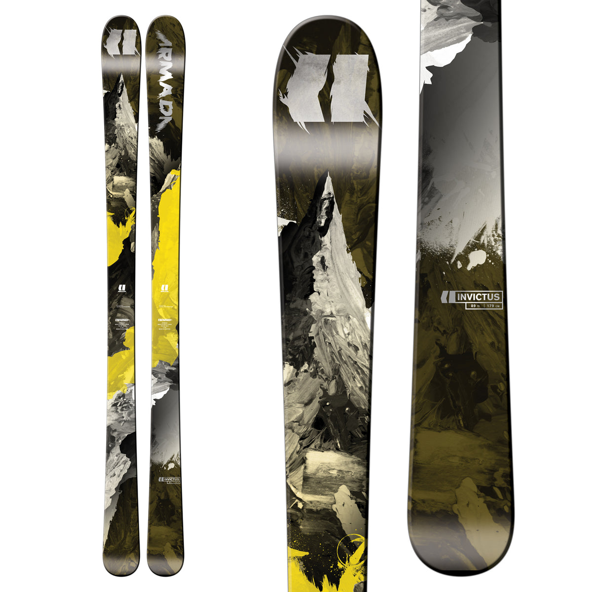Armada Invictus 89 Ti Skis 2017 Top View