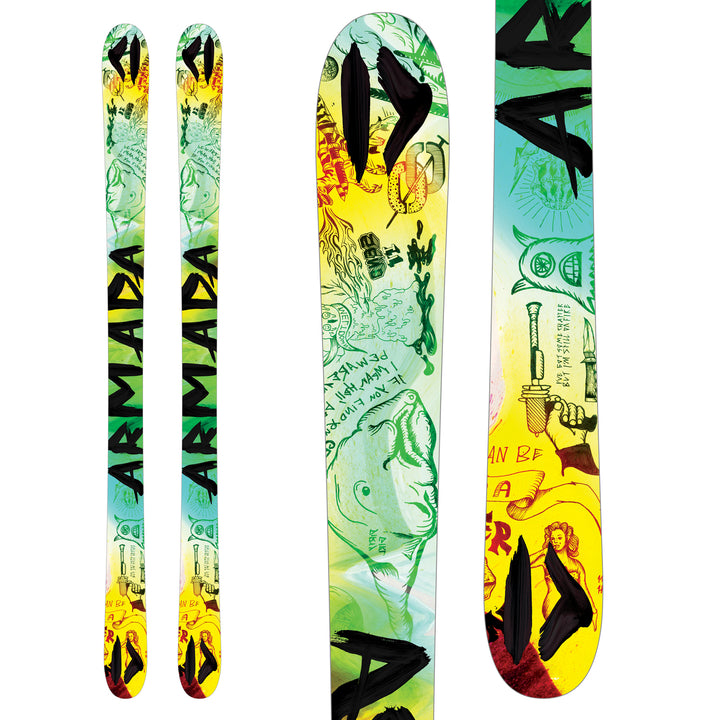 Armada ARV 96 Skis 2017 Bottom View