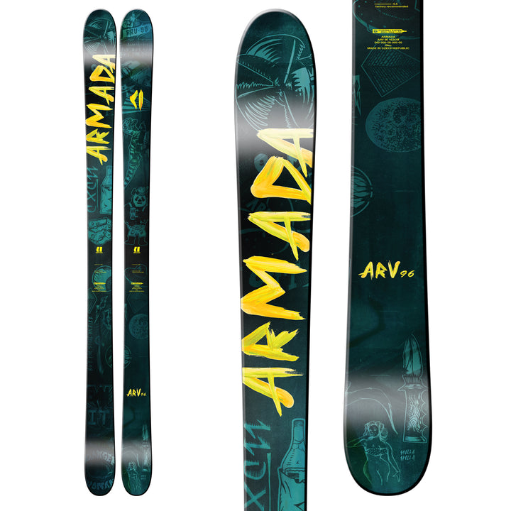 Armada ARV 96 Skis 2017 Top View
