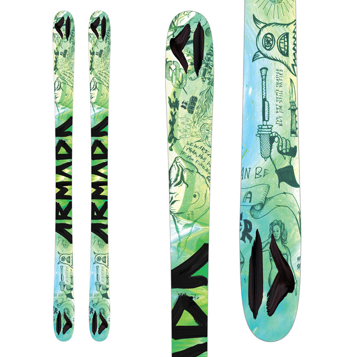 Armada ARV 86 Skis 2017 Bottom View