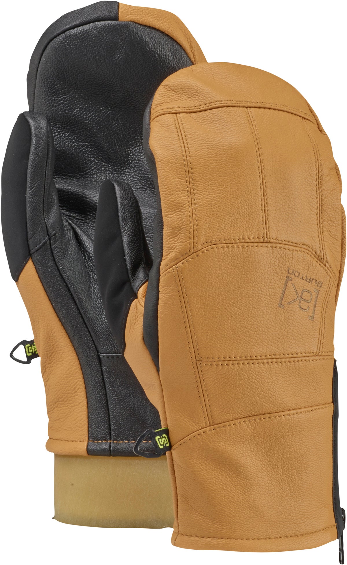Burton AK Leather Tech Mittens Raw Hide