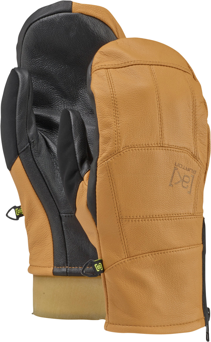 Burton AK Leather Tech Mittens Raw Hide