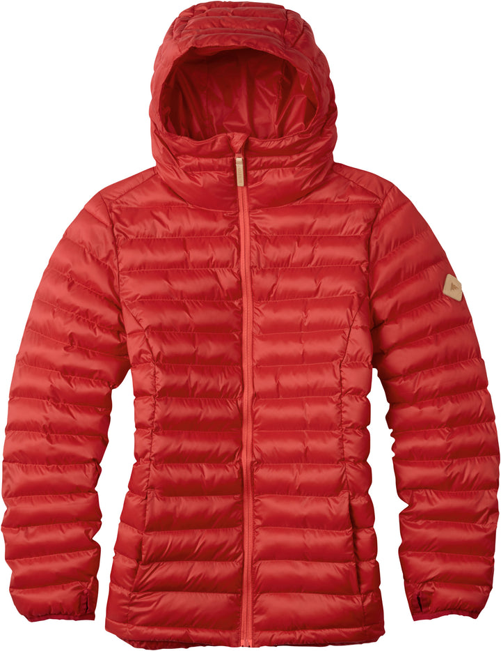 Burton Evergreen Hooded Synthetic Insulator Jacket - Women's Coral Front View
