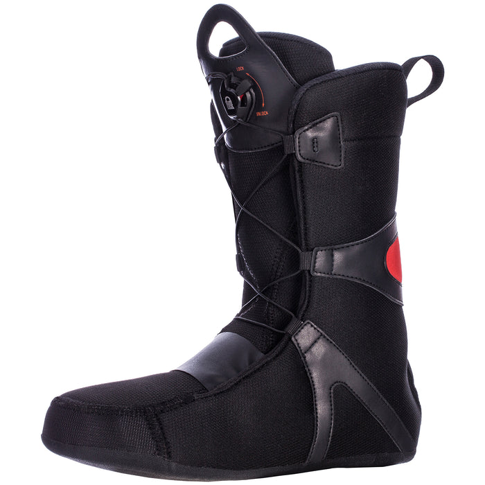 Salomon Launch Snowboard Boots 2017 Black/Quick/Black Liner View