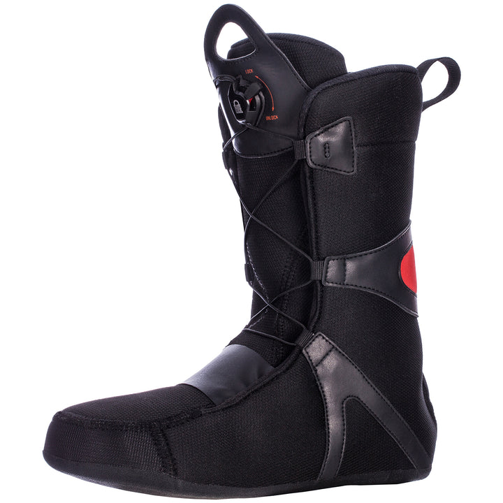 Salomon Launch Snowboard Boots 2017 Black/Quick/Black Liner View