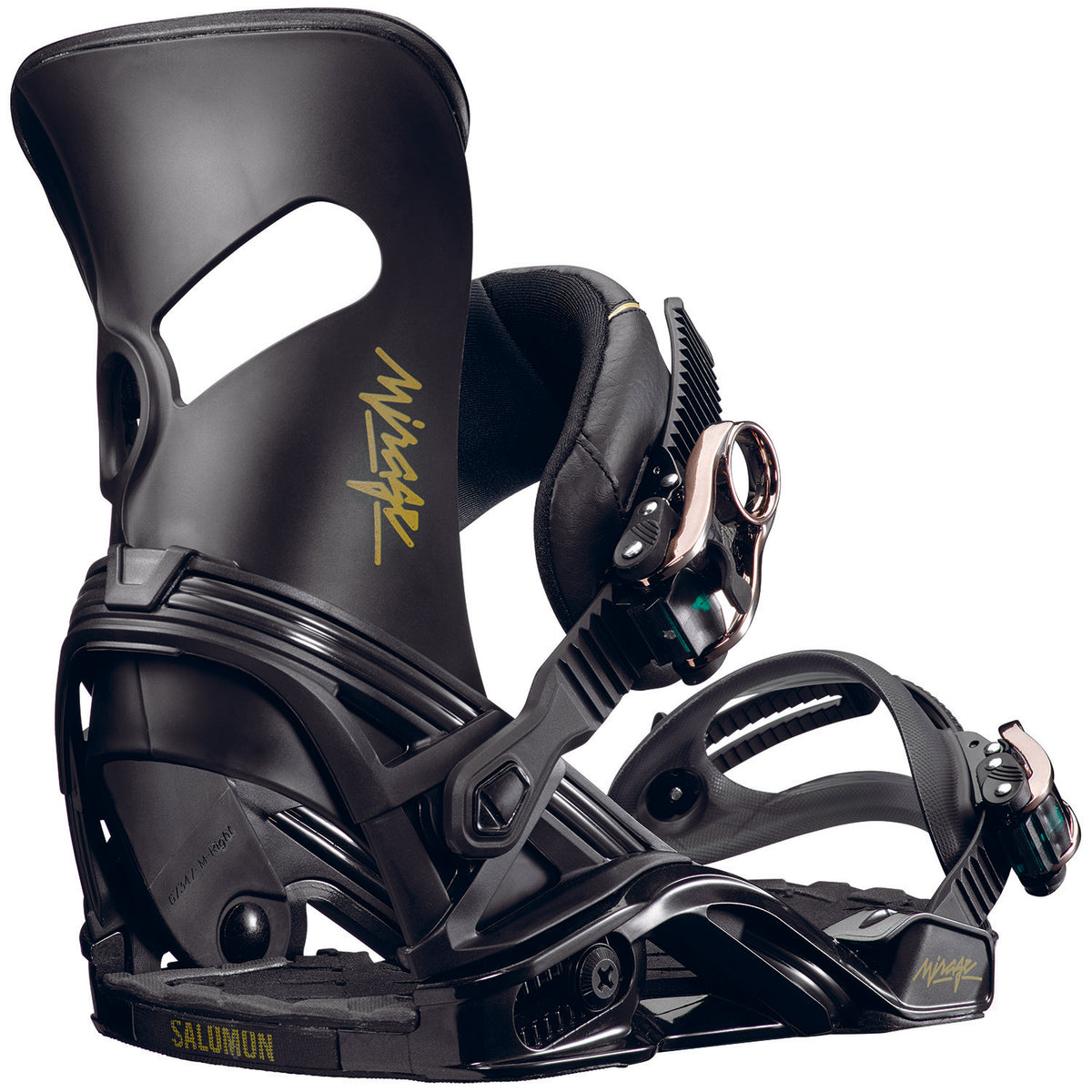 Salomon Mirage Snowboard Bindings - Women's 2017 Black High Back View