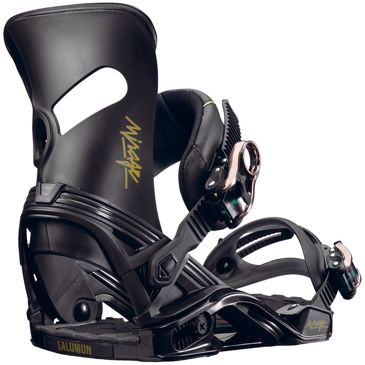 Salomon Mirage Snowboard Bindings - Women's 2017 Black High Back View
