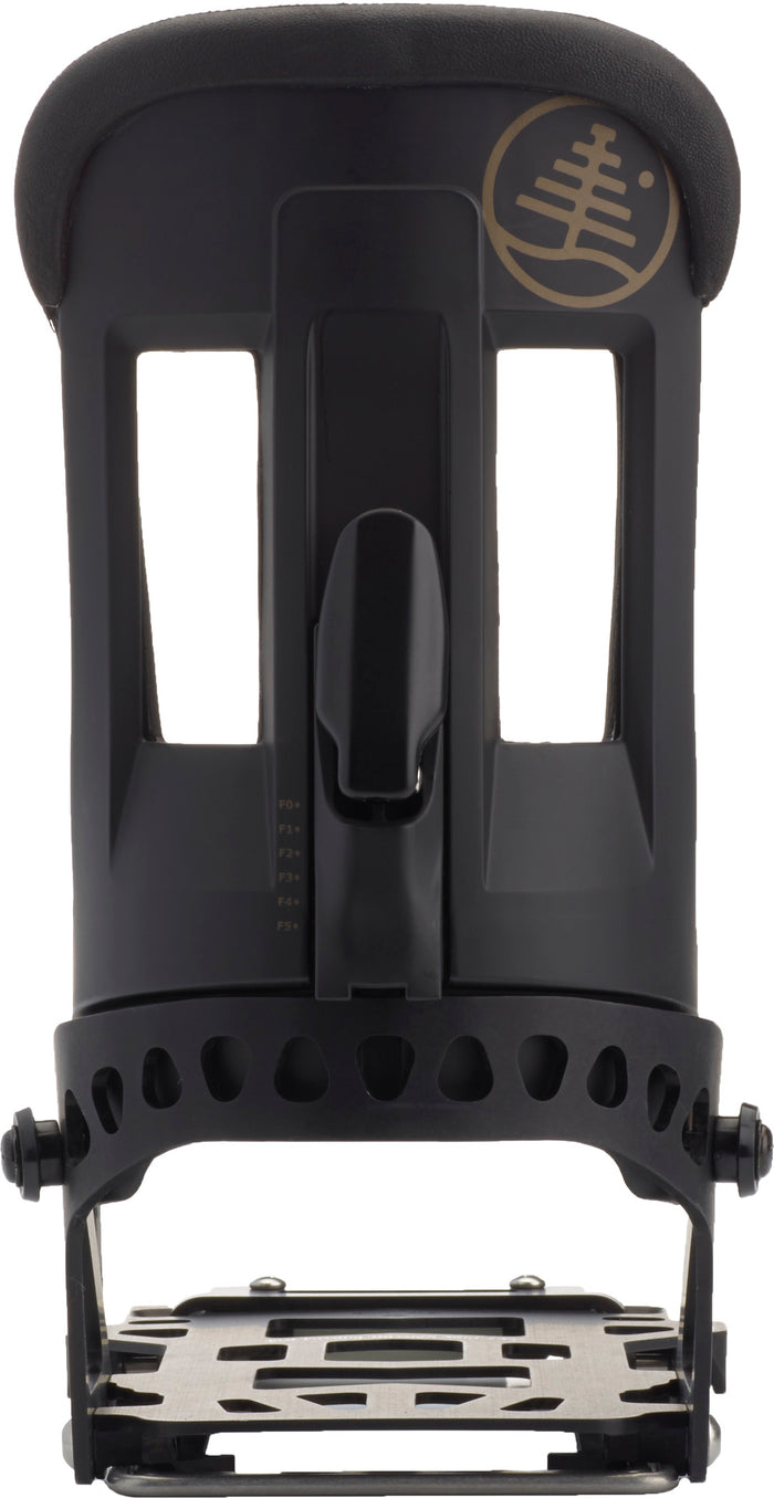 Burton Hitchhiker Splitboard Bindings 2018 Black Mag Back View