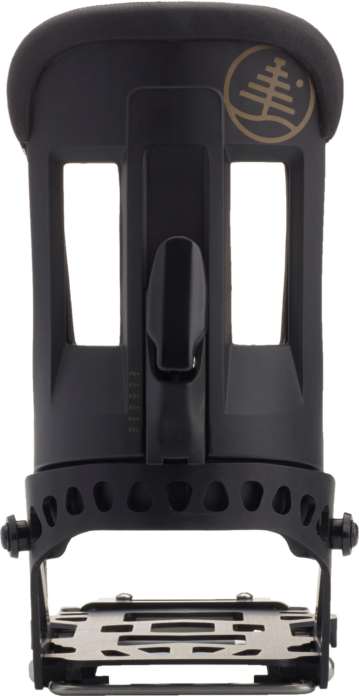 Burton Hitchhiker Splitboard Bindings 2018 Black Mag Back View