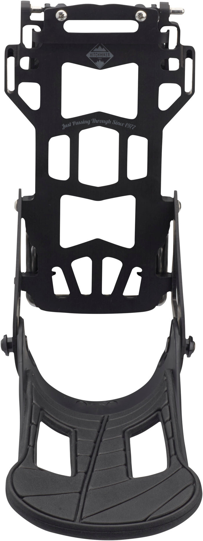 Burton Hitchhiker Splitboard Bindings 2018 Black Mag Top View