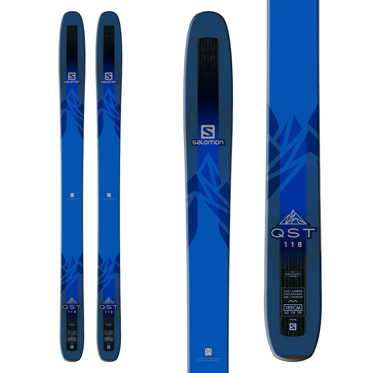 Salomon QST 118 Skis 2018